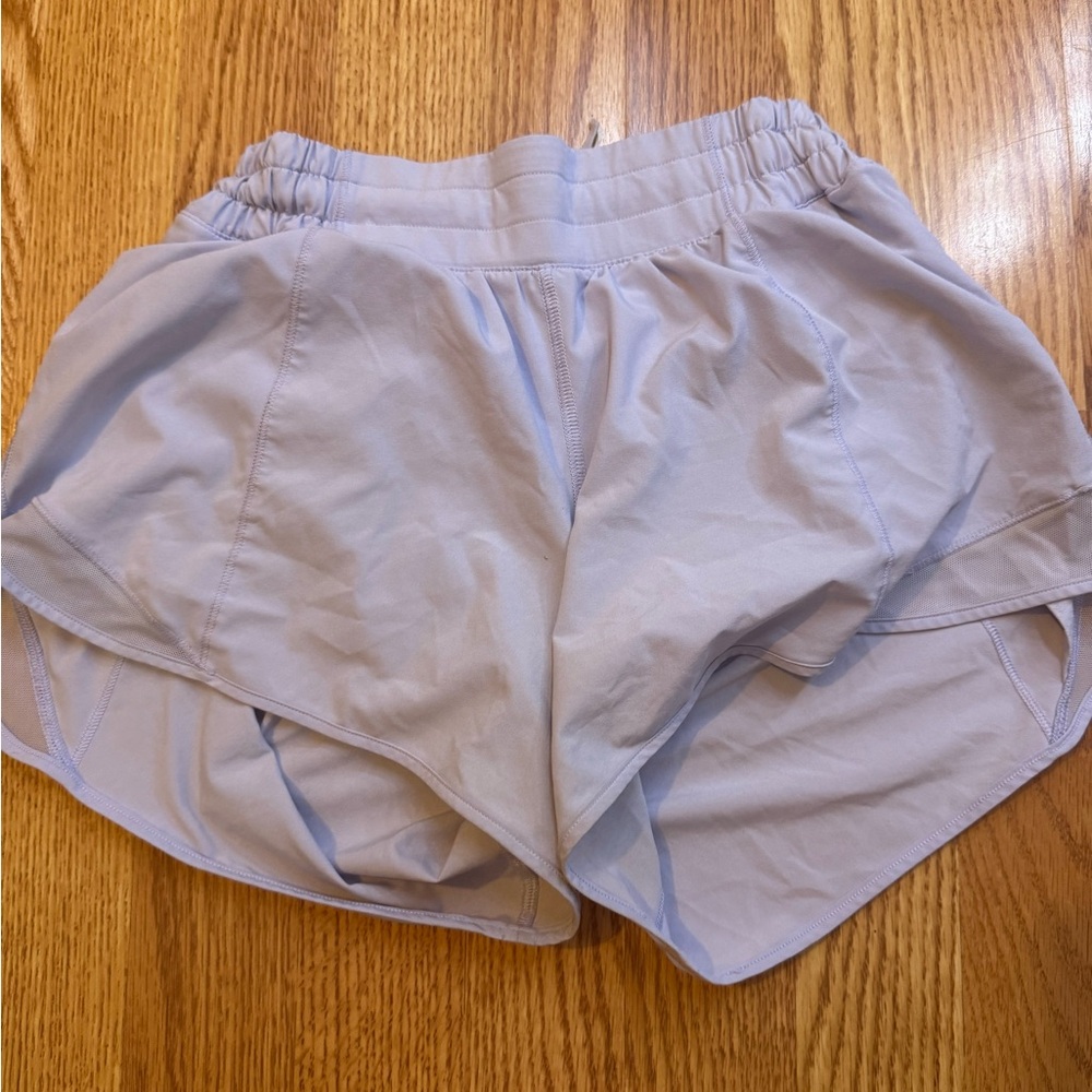 Lululemon Athletica Light Gray Athletic Shorts